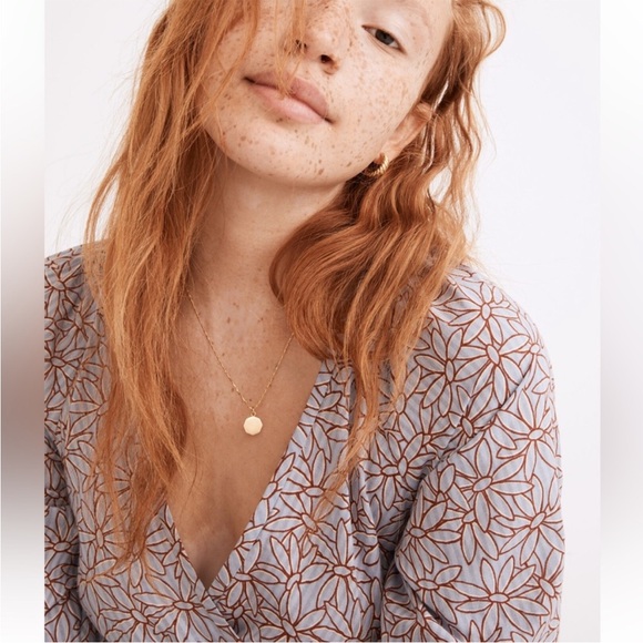 Madewell Marianna Puff-Sleeve Midi Dress in Dream-On Daisies - Picture 6 of 6